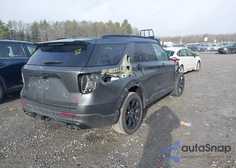 2020 Ford Explorer St из США, поврежденный, VIN 1FM5K8GC4LGA06499